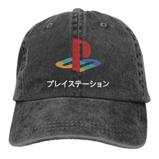 พร้อมส่ง หมวกแก๊ป ลายโลโก้ Playstation ปรับได้ ใส่สบาย ของขวัญวันเกิด 994527