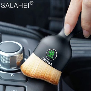 แปรงทําความสะอาดภายในรถยนต์ สําหรับ Skoda Yeti Roomster Fabia Octavia Rapid Scala Superb Kodiaq Kami