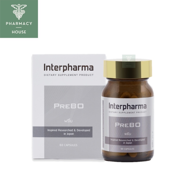 Interpharma PreBO 60 capsules พรีโบ