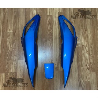 Wave 125 i บังลม คู่ท้าย+ฝาท้าย 3 ชิ้น สีฟ้า (189)