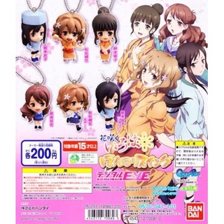 [ใหม่/ไม่มีใบปิด] Hanasaku Iroha Bonbori Swing Gashapon พวงกุญแจ การ์ตูน สาวเรียวกังหัวใจเกินร้อย งานแท้