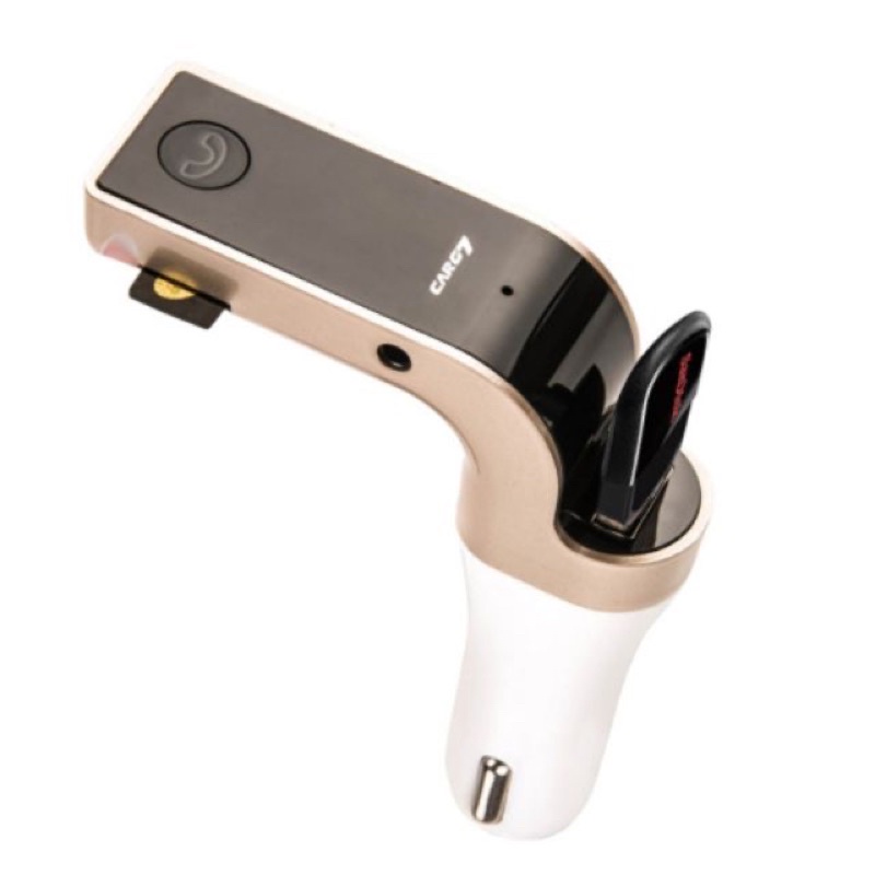 CAR G7 Bluetooth ตัวเชื่อมบลูทูธฟังเพลงในรถยนต์ Car charger G7 FMtransmitter ของแท้100%