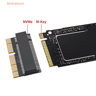 [Initiatour] การ์ดอะแดปเตอร์ M2 สําหรับ NVMe PCIE M.2 NGFF เป็น SSD สําหรับ 2013 14 15 16 17 Mac Air