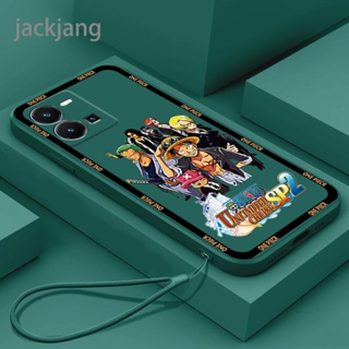 เคสโทรศัพท์มือถือ ซิลิโคนนิ่ม ลาย ONE PIECE สําหรับ VIVO Y35