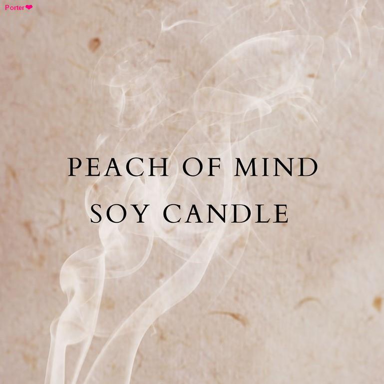 จัดส่งตรงจุดเทียนหอม Peace of mind aroma soy candle