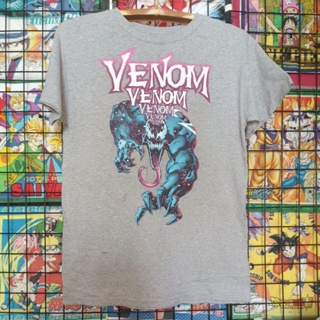 เสื้อยืดมือสอง Usa Marvel Venom Size S-M.อก18.5/ยาว27