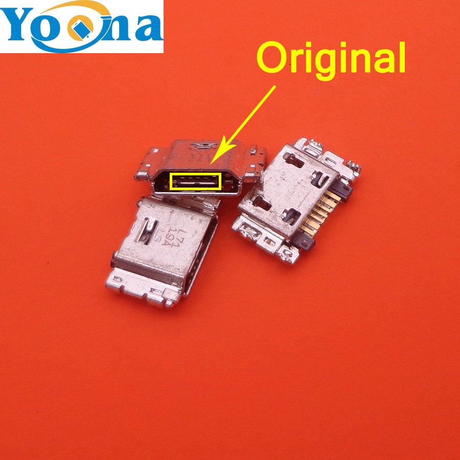 100 ชิ้น USB Charger Connector พอร์ตชาร์จสําหรับ Samsung Galaxy J1 J100/J3 J5 J7 Pro/J250/A6/A7/A810