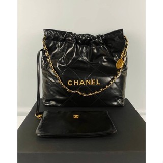 พร้อมส่ง New Chanel 22 Small handbag(Ori)