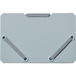 KING JIM SAND IT Card Holder Grey (KJ2512-GY) / ซองจัดระเบียบนามบัตร รุ่น SAND IT สีเทา แบรนด์ KING JIM จากประเทศญี่ปุ่น