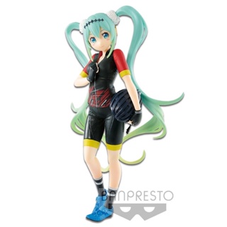 โมเดล มิกุ HATSUNE MIKU RACING Ver. EXQ FIGURE-RACING MIKU 2018 TeamUKYO ลิขสิทธิ์แท้ นำเข้าจากญี่ปุ่น