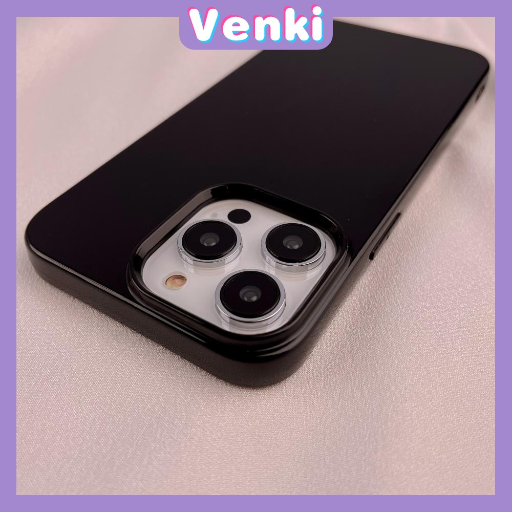 VENKI Case iPhone 14 Pro Max TPU Soft Simple Case Glossy Candy Case