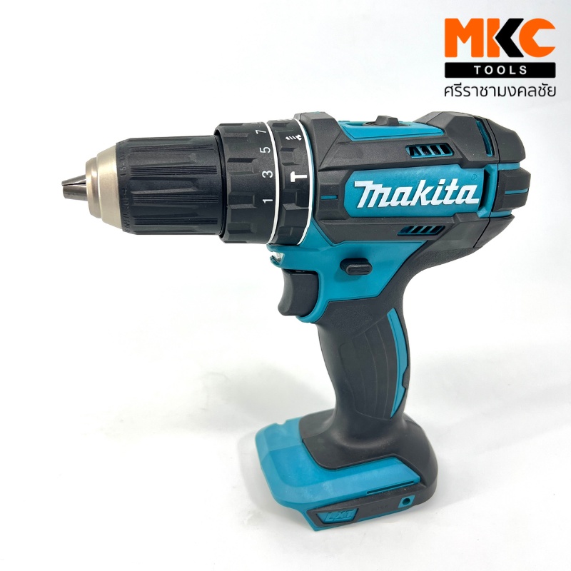 สว่านกระแทกไร้สาย DHP 13มม. 18V มี 4รุ่น (DHP482Z, DHP484Z, DHP487Z, DHP484RFE) MAKITA