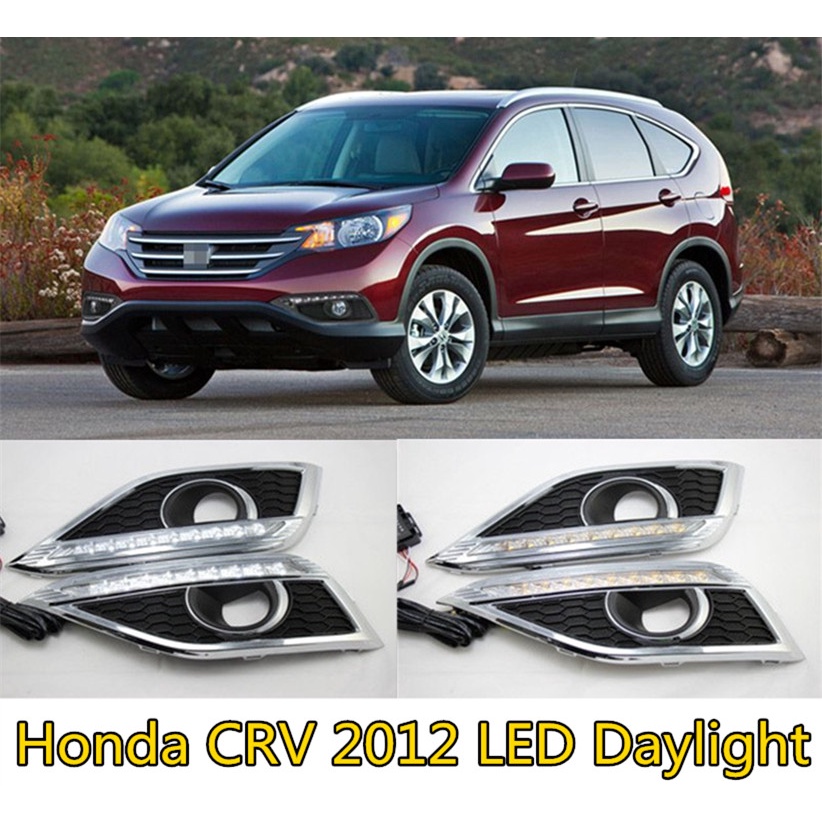 โคมไฟ LED DRL DC- Honda CRV 2012-2014 สําหรับวิ่งกลางวัน