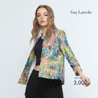 Guy Laroche BUSINESS JACKET NEW GL  เสื้อแจ็คเก๊ต แขนยาว The Logo Mania (GZ1CYE)