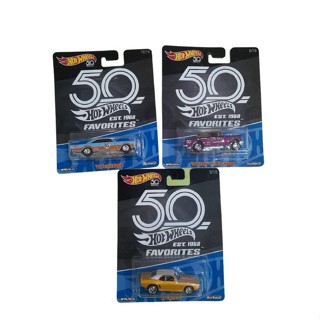 Hot Wheels 50th Anniversary Favourites คละแบบ รุ่น FLF35