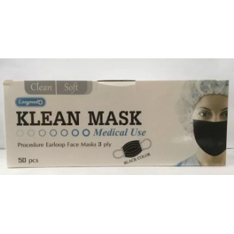 Klean mask  หน้ากากอนามัยทางการแพทย์ longmed 1กล่อง มี50ชิ้น
