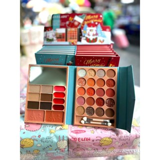 Anylady Mermaid Eyeshadow พาเลท Merry Christmas