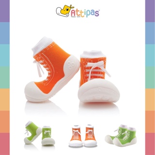 รองเท้าหัดเดิน Attipas รุ่น Sneaker [สี: Green,Orange] [รุ่น Standard]