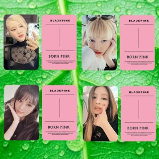 YB3 BLACKPINK BORN PINK Lomo Card Lisa Jisoo Rose Jennie Kpop Collection Photo Cards Gift Fans BY3