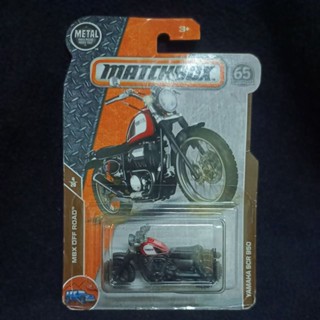 Matchbox Yamaha SCR 950 แพ็คมียับตามขอบมุม ตัวรถสวยครับ