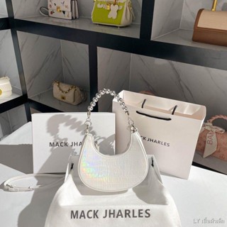 ขายร้อน🙌🍑กระเป๋าใต้วงแขนเลเซอร์ crescent moon bag ผู้หญิง 2022 แบบใหม่