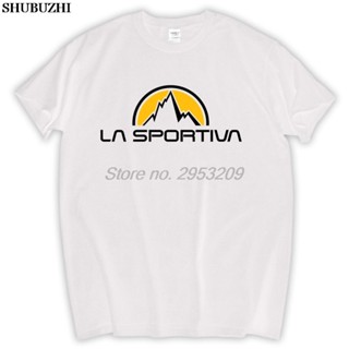 【Plus Size】เสื้อยืดผ้าฝ้ายแท้ พิมพ์ลาย La Sportiva สําหรับผู้ชาย sbz5210 GS