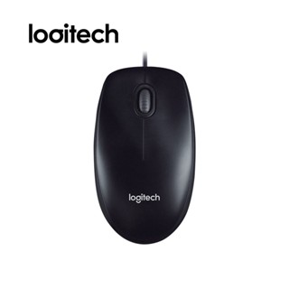 Logitech Mouse M100R USB เมาส์แบบมีสาย ติดตั้งง่าย รับประกัน 1 ปี