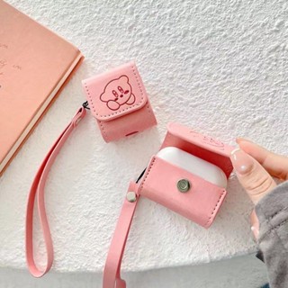 [เคสป้องกัน Airpods] เคสหูฟังบลูทูธไร้สาย กันกระแทก ลายดาวเคอร์บี้ สําหรับ Airpods Pro 3rd Generation 1 2