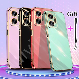 เคสโทรศัพท์มือถือ ซิลิโคนนิ่ม TPU ขอบตรง สําหรับ Infinix Zero 20 X6821