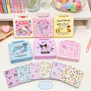 (MLพร้อมส่ง💙)กระดาษโน้ตsanrio สมุดฉีกsanrio กระดาษโน้ตซานริโอ้ กระดาษโน้ต กระดาษโน้ตน่ารัก กระดาษโน๊ต โพสอิท Postit