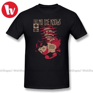 เสื้อยืดแขนสั้น พิมพ์ลายกราฟิก Queens Of The Stone Age No One Knows พลัสไซซ์ สําหรับผู้ชาย