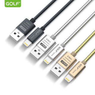 GOLF รุ่น GC-38 สายชาร์จUSB แบบ สปริง สายยาว 1 เมตร 2.4A