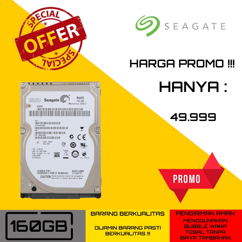 HARD DISK HDD SATA LAPTOP/PS3 2.5 INCH WD / TOSHIBA / HGST / SEAGATE