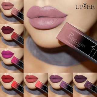 Upsee♥ลิขวิดลิปสติกแต่งหน้าสําหรับสตรี เซ็กซี่ เนื้อแมตต์ ติดทนยาวนาน