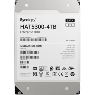 Synology HAT5300 4TB 3.5” Enterprise SATA NAS Hard Drive