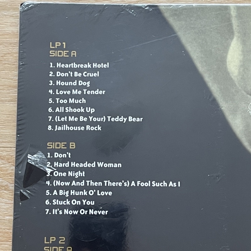 แผ่นเสียง Elvis Presley ELV1S 30 1 Hits 2 x Black Vinyl LP Compilation ...