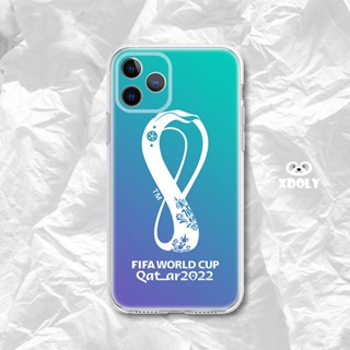 เคสโทรศัพท์มือถือ ซิลิโคนนุ่ม ใส ลายธีม Laeeb FIFA World Cup Qatar 2022 สําหรับ iphone 14 PLUS 13 PRO 12 MINI 11 XR 6S XSMAX 7 8 SE2020 X 6PLUS XS