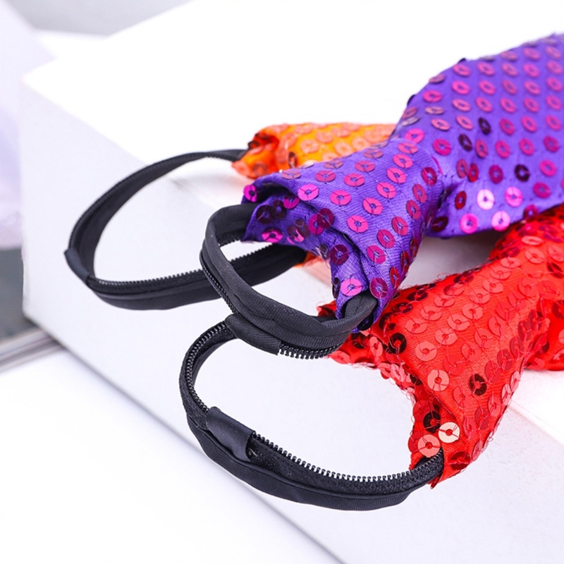 Omg เนคไท ประดับเลื่อม กลิตเตอร์ มีซิป ปรับได้ แฟชั่น สําหรับผู้ชาย ผู้หญิง ปาร์ตี้ - รูปที่ 3