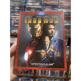 Iron man 1 มือ 1 ภาคแรก Blu-ray แท้ ปกสวม หายาก มีเสียงไทย บรรยายไทย #รับซื้อ Bluray แท้