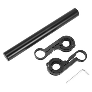 Handlebar Extension Mount Bicycle Bike Handle Bar Bracket Extender Holder（black）