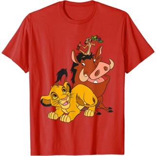 The Lion King Young Simba Timon and Pumbaa Childrens T-Shirt Fashion Clothing Tops Boys Girls Distro Character 1-12 Yea