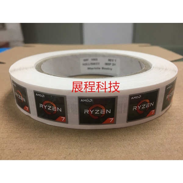 [สติ๊กเกอร์] สติ๊กเกอร์ฉลาก CPU Intel AMD75 RYZEN 3 RYZEN