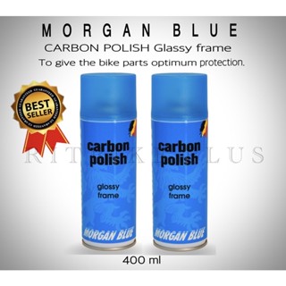 สเปรย์เคลือบเงาเฟรมสีเงา MORGAN BLUE CARBON POLISH Glassy Frame