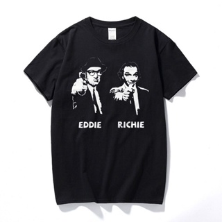 เสื้อยืดผ้าฝ้าย 100% พิมพ์ลาย Rik Mayall Ade Edmondson แฟชั่น สําหรับผู้ชาย