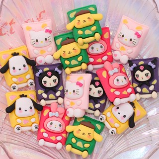 ✨ไง น่ารัก✨การ์ตูน Sanrio มันฝรั่งทอด ถุงขนม สร้างสรรค์ diy กาวครีม เคสโทรศัพท์ ผ้าโพกศีรษะ กิ๊บติดผม อุปกรณ์เรซิน