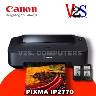 Printer Canon PIXMA IP2770 เครื่องพิมพ์อิ้งเจท ขายพร้อมหมึกแท้ 1 ชุด