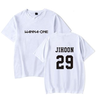 Fgdtx1 [พร้อมส่ง] เสื้อยืดผ้าฝ้าย พิมพ์ลาย Wanna One 29 Jihoon Amp โอเวอร์ไซซ์ โอเวอร์ไซซ์ ของขวัญคริสต์มาส สําหรับผู้ชา