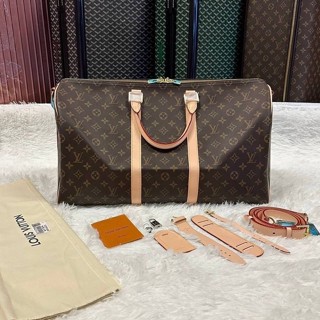 🔥ผ่อนได้🔥LV Damier Keepall Size 50 cm งาน Original อุปกรณ์ : ตามภาพสินค้า