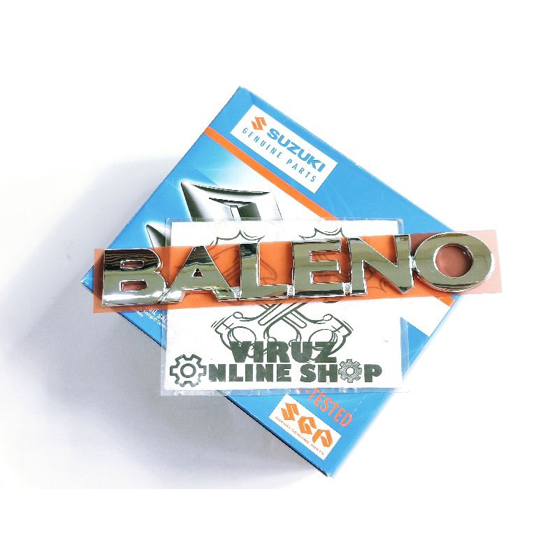 โลโก้ BALEO REAR EMBLEM สําหรับ SUZUKI BALEO UK 17X2.5CM 1 ชิ้น