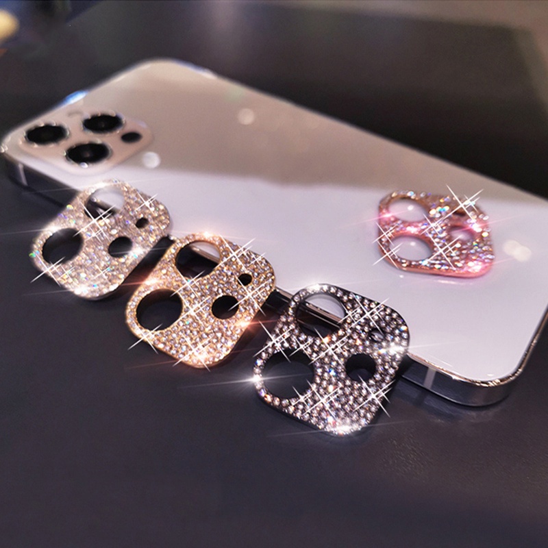 แหวนครอบเลนส์กล้อง สำหรับ iPhone 11 12 13 14 15 16 Pro Max